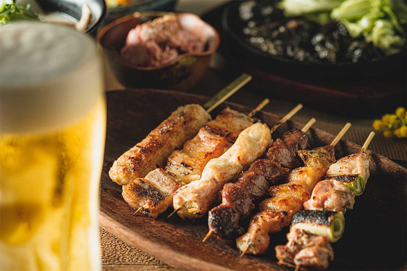 おまかせ焼き鳥盛り合わせ